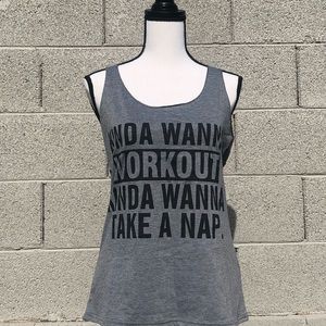 “Workout” tank